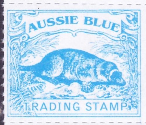 Aussie Blue - Platypus - trading stamps  Ornithorhynchus anatinus  zoological stamps  animals on stamps wildlife stamps Australian postage stamps topical stamp collection thematic stamp collecting mammals on stamps fauna on stamps philatelist  philatelic collection  philatelic collector stamp collecting for beginners Australian wildlife Australian fauna Australia topical stamp collecting   